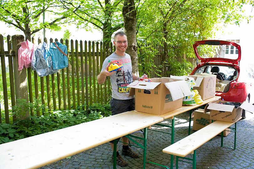 Second-Hand-Schnäppchen im Hof und vor der Haustür. Die schönsten Fotos.