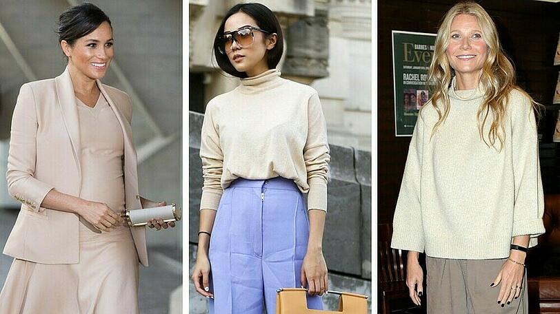 Beim Styling mit Beige braucht Frau Fingerspitzengefühl