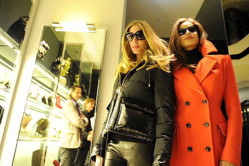 Geraldine Golz und Model