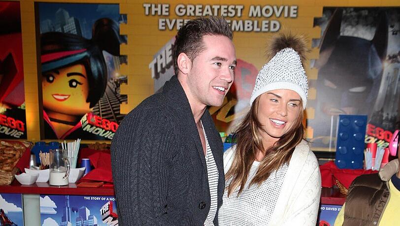 Da schien die Welt noch in Ordnung: Kieran Hayler und Katie Price im Februar Da schien die Welt noch in Ordnung: Kieran Hayler und Katie Price im Februar