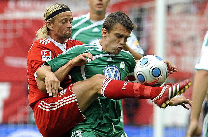 Zvjezdan Misimovic (r.) hier im Duell gegen Bayerns Anatoli Timoschtschuk.