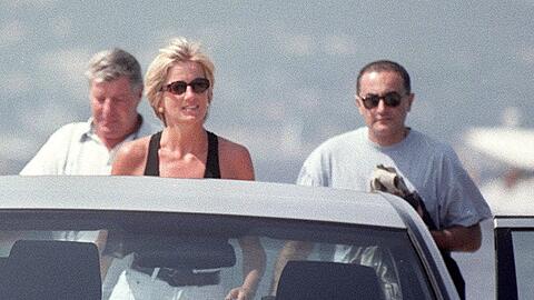 Prinzessin Diana und Dodi Al-Fayed im August 1997.