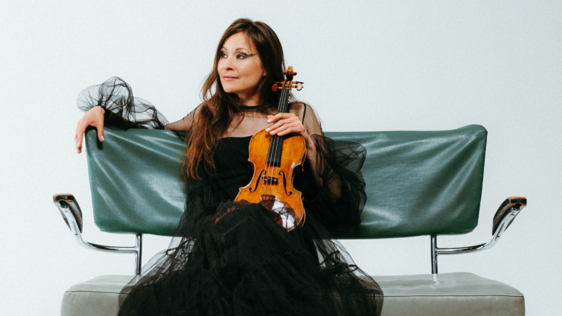 Die Geigerin Arabella Steinbacher wird uns die feurige Seite der Violine zeigen.