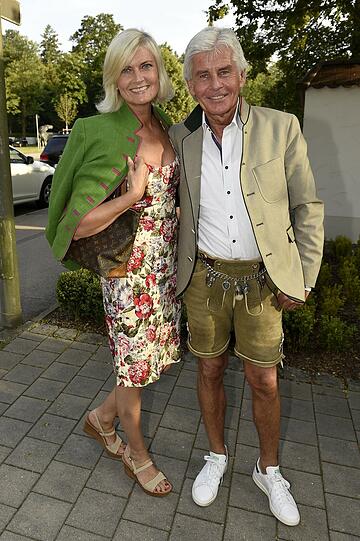 Frederic Meisner und Frau Yvonne