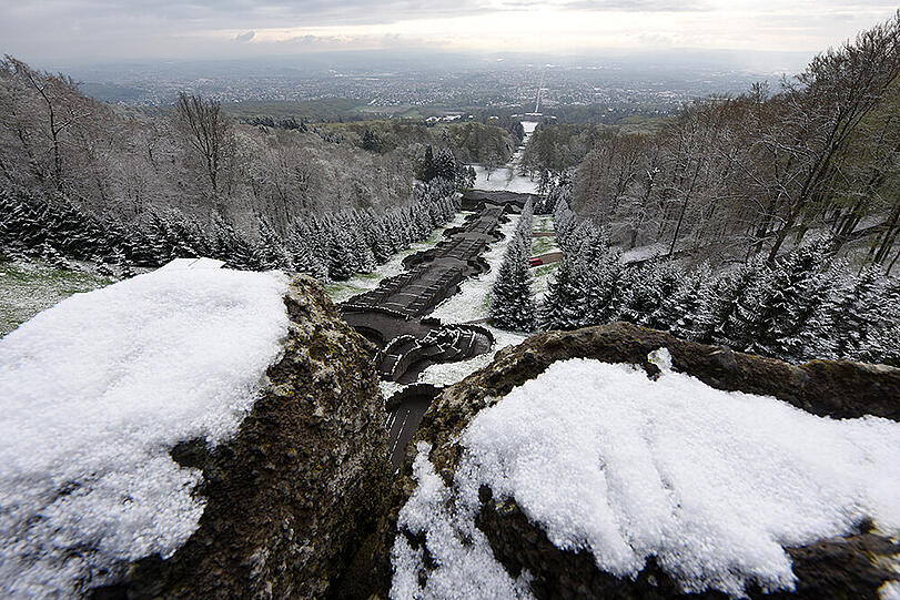 Winterlandschaft in Kassel