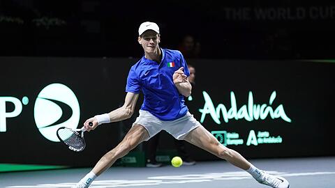 Steht mit Italien im Davis-Cup-Finale: Jannik Sinner.