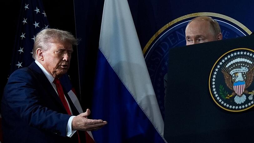 Persönlich begegneten sich Trump und Putin zuletzt in Alaska. (Archivbild)