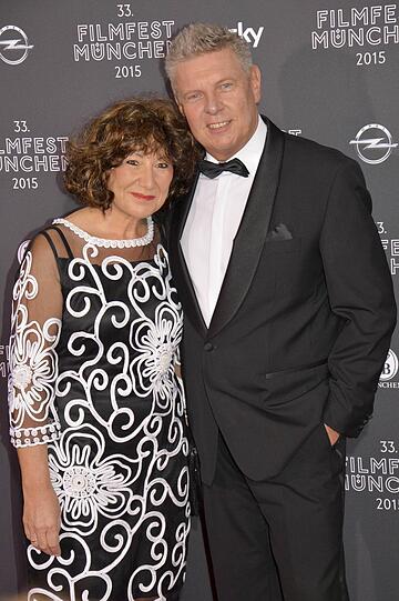 Auch auf dem roten Teppich l&auml;sst sich ein OB gelegentlich blicken, hier ein Bild von den Reiters beim Filmfest 2015.