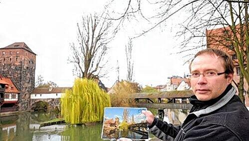 Karl-Peßler, SÖR-Baumpflege-Chef mit einer früheren Ansicht der Pappel: „Bald ist die Krone wieder so dicht.“ Karl-Peßler, SÖR-Baumpflege-Chef mit einer früheren Ansicht der Pappel: „Bald ist die Krone wieder so dicht.“
