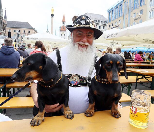 München feierte am Samstag seinen 856. Geburtstag. Auch am Sonntag gehen die Feierlichkeiten in der Innenstadt weiter. Die Bilder vom Stadtgründungsfest!