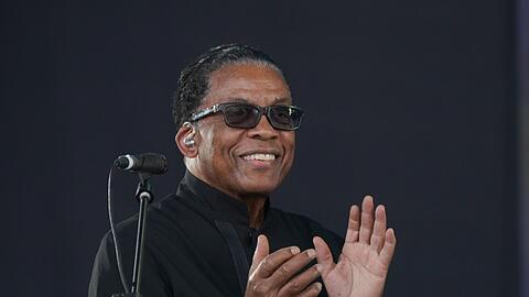 Hancock beim Glastonbury Festival 2022