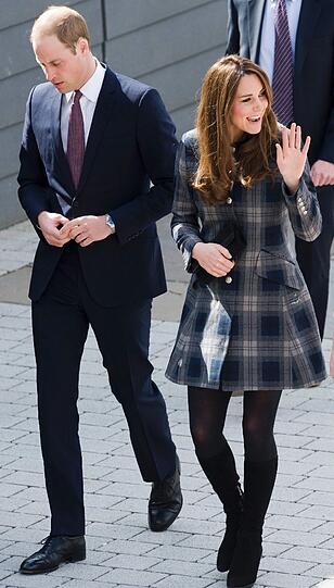 Kurztrip nach Scotland: Prinz William und Ehefrau Kate zu Besuch in Glasgow
