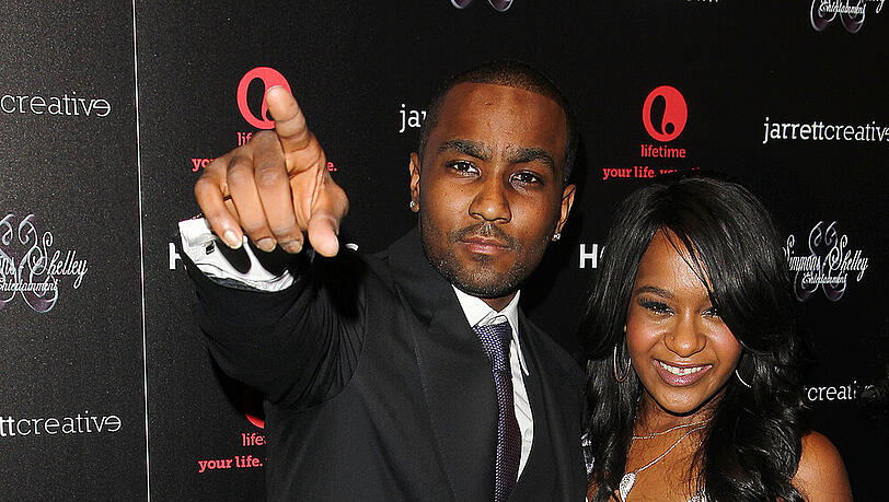 Ein Bild aus angenehmeren Tagen: Nick Gordon mit seiner Freundin Bobbi Kristina Brown Ein Bild aus angenehmeren Tagen: Nick Gordon mit seiner Freundin Bobbi Kristina Brown