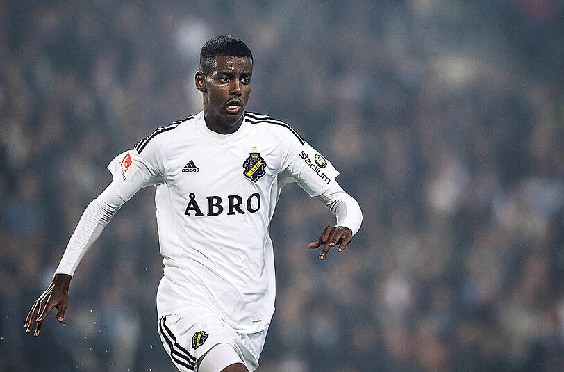 16 Partien hat Mittelstürmer Alexander Isak (17) in dieser Saison bereits für AIK Solna bestritten und dabei vier Treffer erzielt.