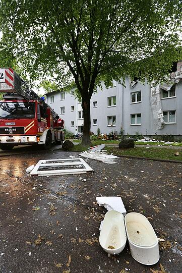 Heftige Explosion in Berg am Laim. Die Bilder!