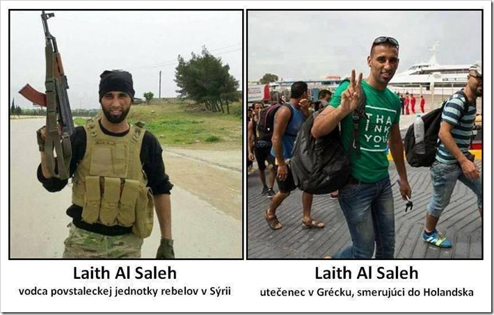 Ein IS-Kämpfer, der als Flüchtling nach Europa kam? Nein, ein syrischer Rebell, der GEGEN den IS kämpfte und dann nach Europa flüchtete.