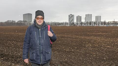 Die Stadt könnte hier ein wertvolles Stück Natur verlieren, fürchtet Anton Vogel.