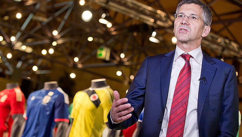 Adidas-Boss Herbert Hainer. Adidas-Boss Herbert Hainer.