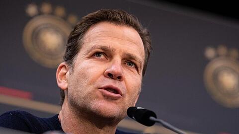 Gibt Bundestrainer Joachim Löw Rückendeckung: Nationalmannschafts-Direktor Oliver Bierhoff.
