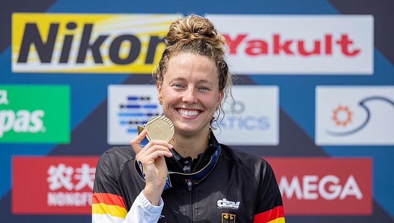 Gewann bei der WM in Fukuoka Gold im Freiwasser: Leonie Beck.