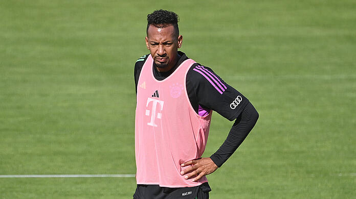 Jérôme Boateng trainiert derzeit wieder an der Säbener Straße.