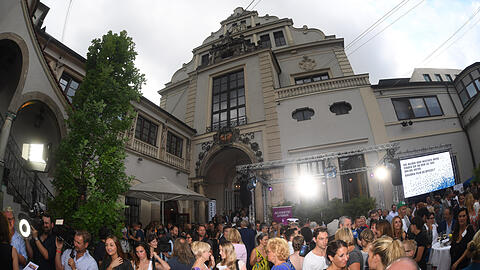 Der Innenhof des Künstlerhauses am Lenbachplatz.
