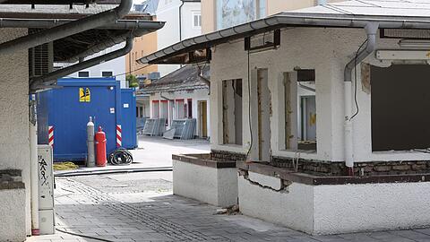 Dieses alte Standl am Elisabethmarkt steht &ndash; noch.