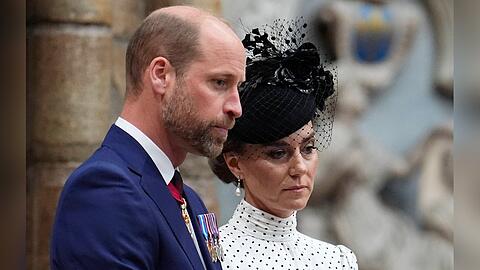 Prinz William und Prinzessin Kate bei einer Veranstaltung.