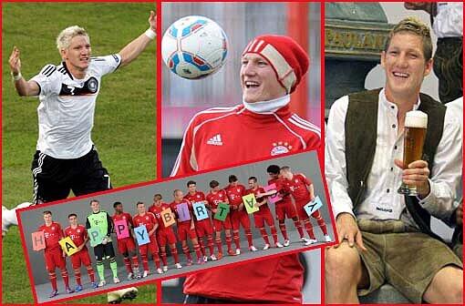 Bayerns-Mittelfeld-Ass Bastian Schweinsteiger feiert am Mittwoch seinen 28. Geburtstag. Die AZ gratuliert - sehen Sie hier die besten Bilder aus seiner Karriere.
