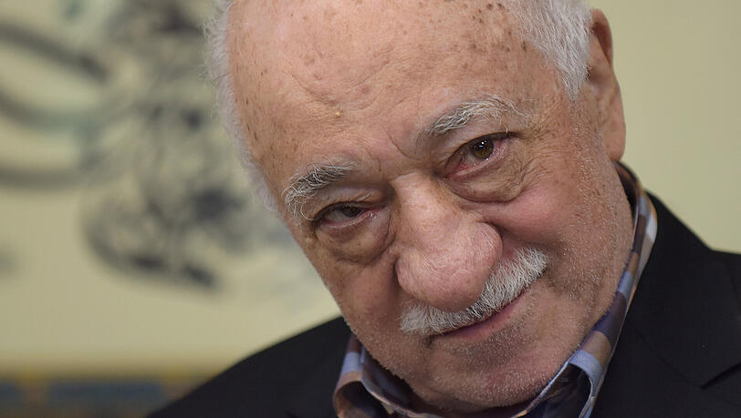 Der türkische Prediger Fethullah Gülen in den USA. Der türkische Prediger Fethullah Gülen in den USA.