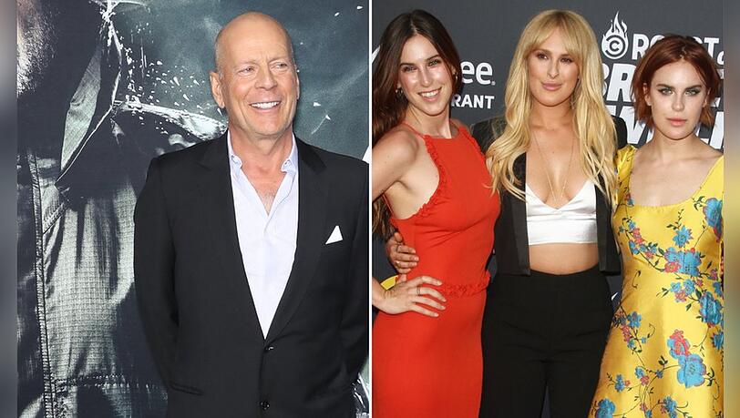 Bruce Willis wird von seinen T&ouml;chtern bei Instagram geehrt.