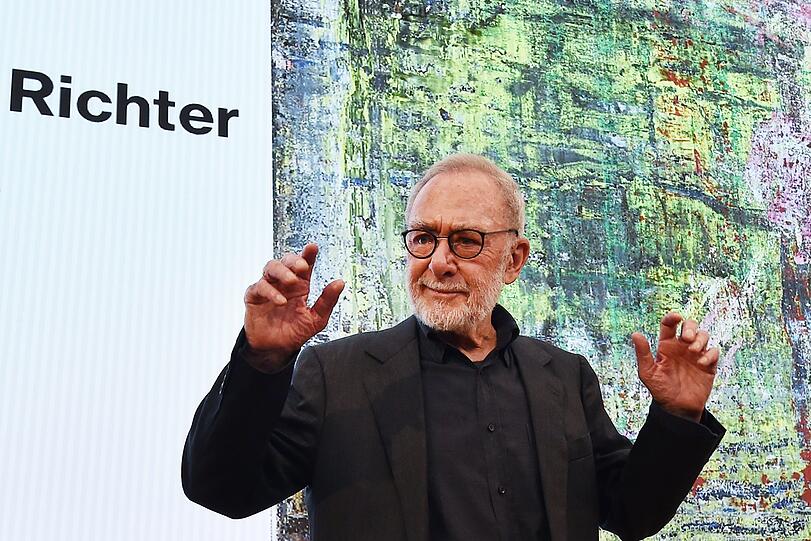 Der Maler Gerhard Richter.