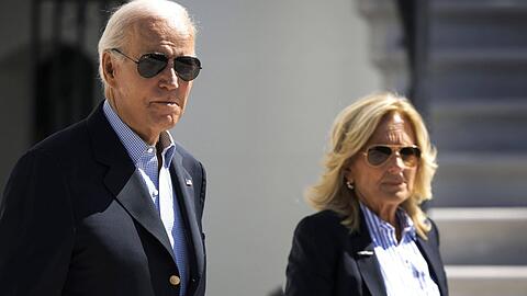 Joe und Jill Biden in Florida.