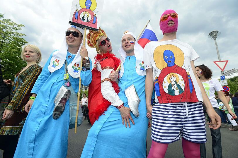 Der Christopher Street Day wirbt für mehr Toleranz. Dabei sind wilde Kostüme fast schon ein Muss.
