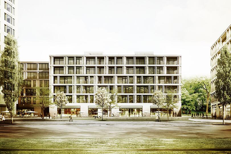 So soll das neue Quartier "Schwabinger Tor" aussehen. In dieser Architektur soll ein kreatives Umfeld entstehen, versprechen die Macher des Projekts.