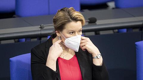 Bundesfamilienministerin Franziska Giffey: "Niemand erwartet, dass alles von heute auf morgen öffnet.".