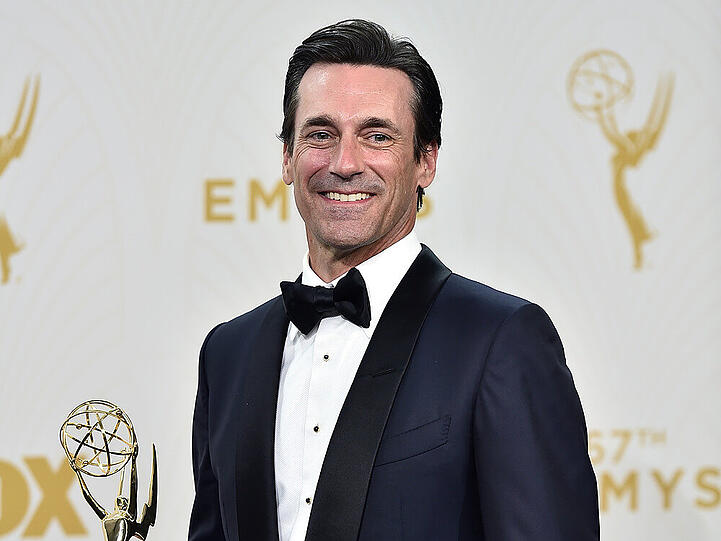 Jon Hamm gewann in diesem Jahr sogar einen Emmy