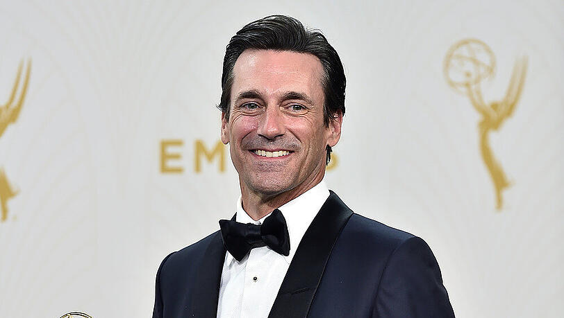 Jon Hamm gewann in diesem Jahr sogar einen Emmy Jon Hamm gewann in diesem Jahr sogar einen Emmy