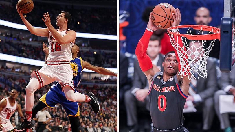 Paul Zipser muss einen Rückschlag verkrafen und Superstar Westbrook stellt Rekord ein.