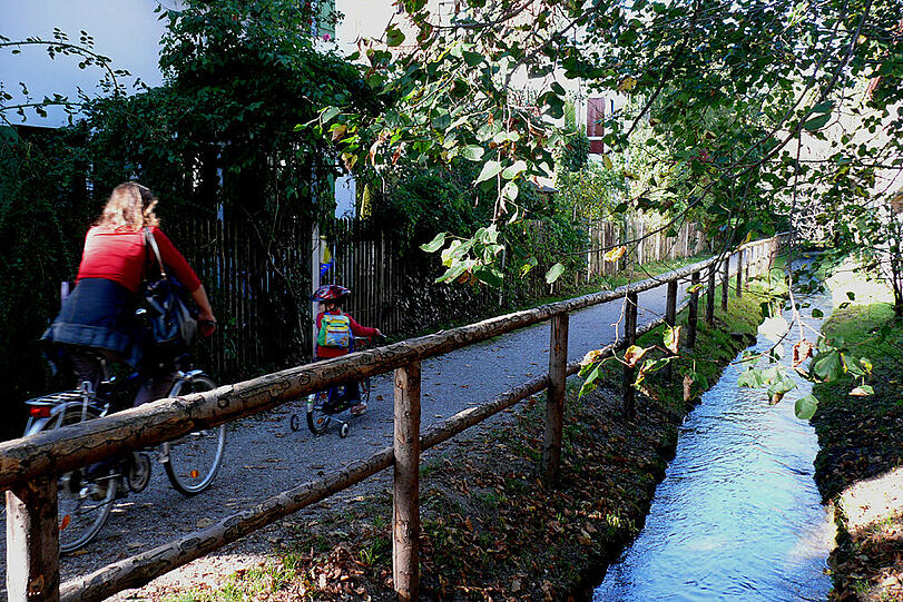 Altperlach: Immer eine Radltour wert.