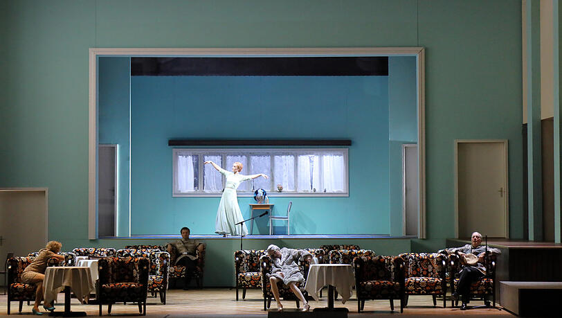 "Giuditta" im Nationaltheater. "Giuditta" im Nationaltheater.
