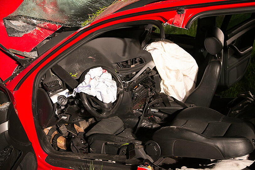 Weitere Bilder von der Unfallstelle.