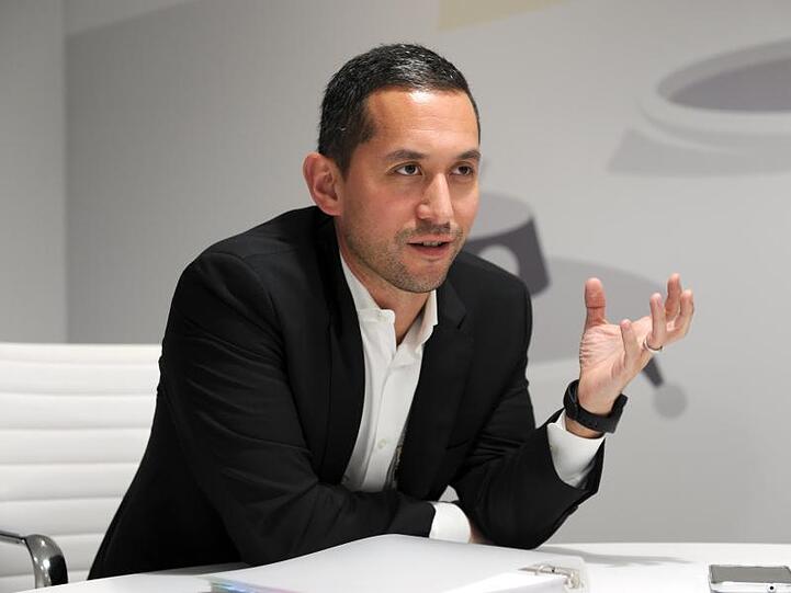 Android-Chef Hiroshi Lockheimer sprach mit der dpa auf dem Mobile World Congress in Barcelona.