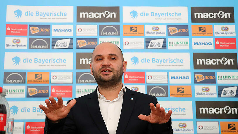 Neuer Geschäftsführer beim TSV 1860 München: Michael Scharold. Neuer Geschäftsführer beim TSV 1860 München: Michael Scharold.