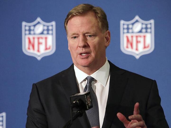 Ohne schwarze Spieler gebe es die NFL nicht, sagt Roger Goodell.