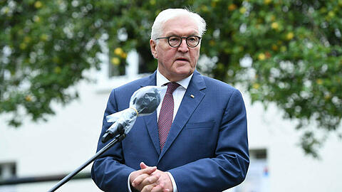 Frank-Walter Steinmeier befindet sich derzeit in Quarantäne
