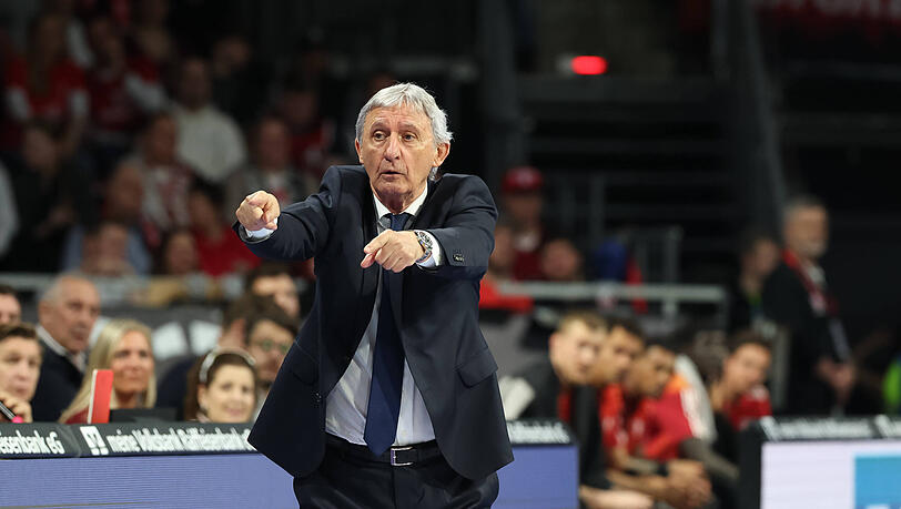 Ein letztes Mal K&ouml;nigsklasse, ausgerechnet in Barcelona: Bayern-Basketball-Trainer Svetislav Pesic.