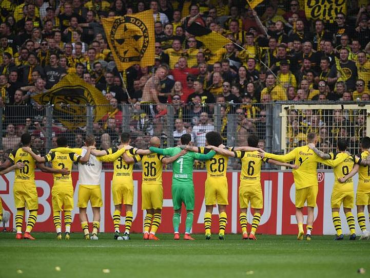 Haben noch die Chance auf die Note 1: Borussia Dortmund.
