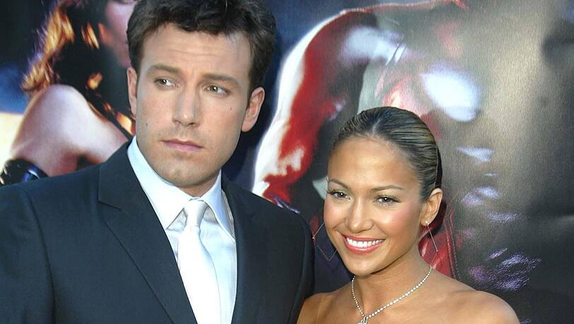 Jennifer Lopez und Ben Affleck bei einer Veranstaltung im Jahr 2003.