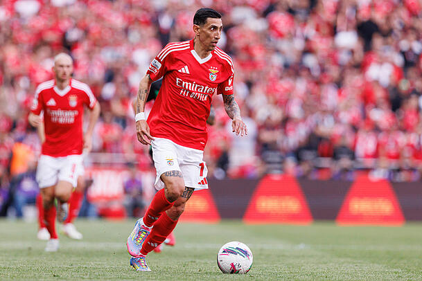 Altmeister in Diensten von Benfica: Angel di Maria Altmeister in Diensten von Benfica: Angel di Maria